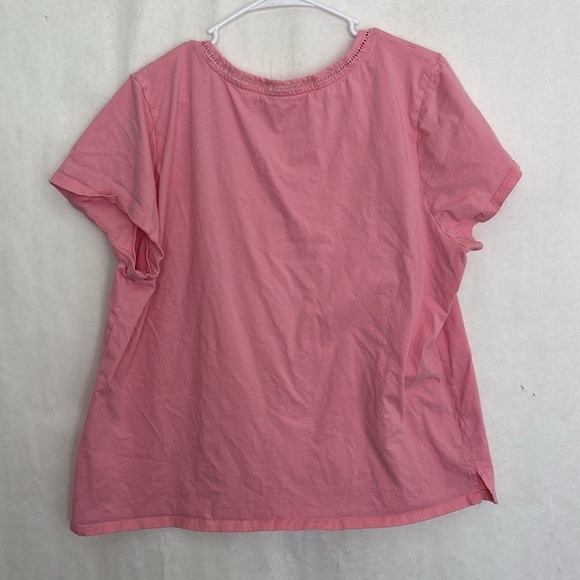5/$25 Carole hochman xxl pink tee 134 - Picture 5 of 5